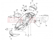 PIAGGIO Beverly 250 ie Helmet huosing - Undersaddle