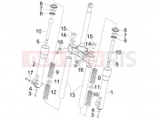 PIAGGIO Beverly 250 Tourer Fork's components (Kayaba)