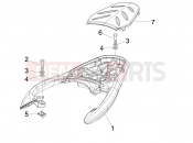 PIAGGIO Beverly 250 Tourer Rear luggage rack