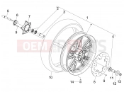 PIAGGIO Beverly 300 ie Tourer Front wheel