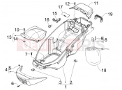 PIAGGIO Beverly 300 ie Tourer Helmet huosing - Undersaddle