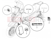 Plates - Emblems - Piaggio Beverly 300 RST/S 4V ie 2012