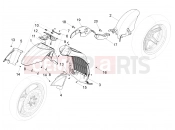PIAGGIO Beverly 350 4V ie Wheel huosing - Mudguard
