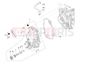 PIAGGIO Beverly 350 4T 4V ie Sport Touring Flywheel magneto cover - Oil filter