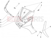 PIAGGIO Beverly 400 ie Front shield