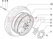 PIAGGIO Beverly 400 ie Rear wheel