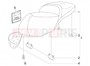 PIAGGIO Beverly 400 ie Saddle/seats