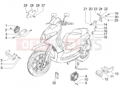 PIAGGIO Beverly 400 ie Voltage Regulators - Electronic Control Units (ecu) - H.T. Coil