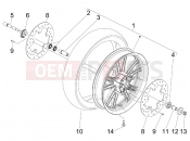 PIAGGIO Beverly 400 ie Tourer Front wheel