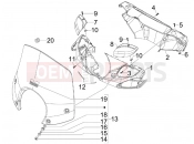 PIAGGIO Beverly 400 ie Tourer Handlebars coverages