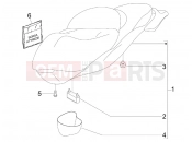 PIAGGIO Beverly 400 ie Tourer Saddle/seats