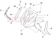 PIAGGIO Beverly 500 Front shield