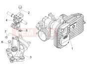 PIAGGIO Beverly 500 Cruiser Throttle body - Injector - Induction joint