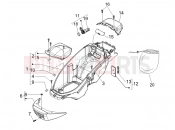 PIAGGIO Beverly 500 ie Helmet huosing - Undersaddle