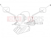 PIAGGIO Beverly 500 ie Driving mirror/s