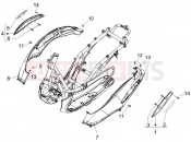 PIAGGIO Beverly 500 ie Side cover - Spoiler