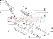 PIAGGIO Beverly 500 ie Swinging arm