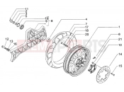 PIAGGIO BV 250 MY2005 (U.S.A.) Rear wheel