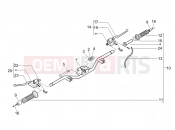 PIAGGIO BV 250 (U.S.A.) Handlebars - Master cil.