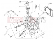 PIAGGIO BV 250 (U.S.A.) Head unit - Valve