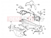 PIAGGIO BV 250 (U.S.A.) Handlebars coverages