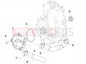 Cooler pump - Piaggio BV 250 Tourer 2008 (U.S.A.)