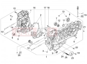 Crankcase - Piaggio BV 250 Tourer 2008 (U.S.A.)