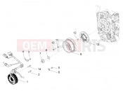 PIAGGIO BV 350 4T 4V ie E3 ( USA / CA ) Flywheel magneto