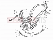 PIAGGIO BV 350 4T 4V ie E3 ( USA / CA ) Frame/bodywork