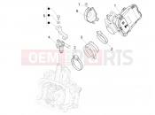 PIAGGIO BV 350 4T 4V ie E3 ABS ( USA / CA ) Throttle body - Injector - Induction joint
