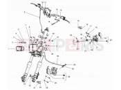 PIAGGIO BV 350 4T 4V ie E3 ABS ( USA / CA ) Brakes pipes - Calipers (ABS)