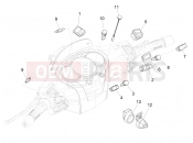PIAGGIO BV 350 4T 4V ie E4 ABS ( USA / CA ) Selectors - Switches - Buttons