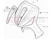 PIAGGIO BV 350 4T 4V ie E4 ABS ( USA / CA ) Front shield