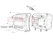 PIAGGIO Cylinder head cover