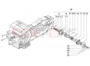 PIAGGIO Driven pulley