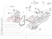 PIAGGIO BV 500 ( USA / CA ) Crankcase