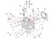 Head unit - Valve - Piaggio Carnaby 125 2007