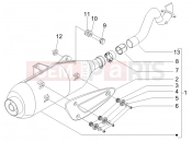 Silencer - Piaggio Carnaby 125 2007