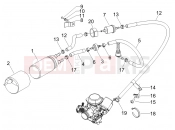 PIAGGIO Carnaby 125 Supply system