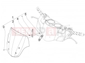 PIAGGIO Carnaby 200 Windshield - Glass