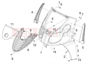 PIAGGIO Carnaby 250 ie Front shield