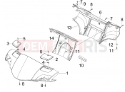 PIAGGIO Carnaby 250 ie Handlebars coverages