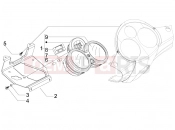 PIAGGIO Carnaby 250 ie Meter combination - Cruscotto