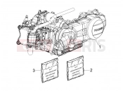 PIAGGIO Carnaby 300 ie Cruiser Engine, assembly