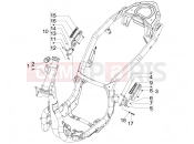 PIAGGIO Carnaby 300 ie Cruiser Frame/bodywork
