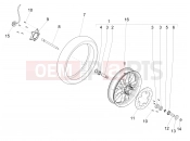 PIAGGIO Carnaby 300 ie Cruiser Front wheel