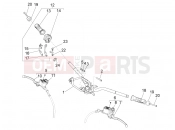 PIAGGIO Carnaby 300 ie Cruiser Handlebars - Master cil.