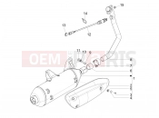 PIAGGIO Carnaby 300 ie Cruiser Silencer