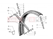 PIAGGIO Ciao Rear mudguard