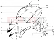 Side covers - Piaggio Diesis 100